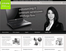 Tablet Screenshot of outsourcing.enkomp.pl